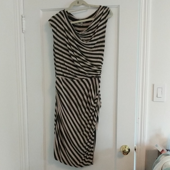Bordeaux Dresses & Skirts - Anthropologie striped jersey dress Bordeaux Dresses & Skirts - Anthropologie striped jersey dress